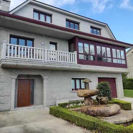 Villa Casa Rigo En Sigueeiro, Cerca De Santiago De Compostela Sigueiro Exterior foto